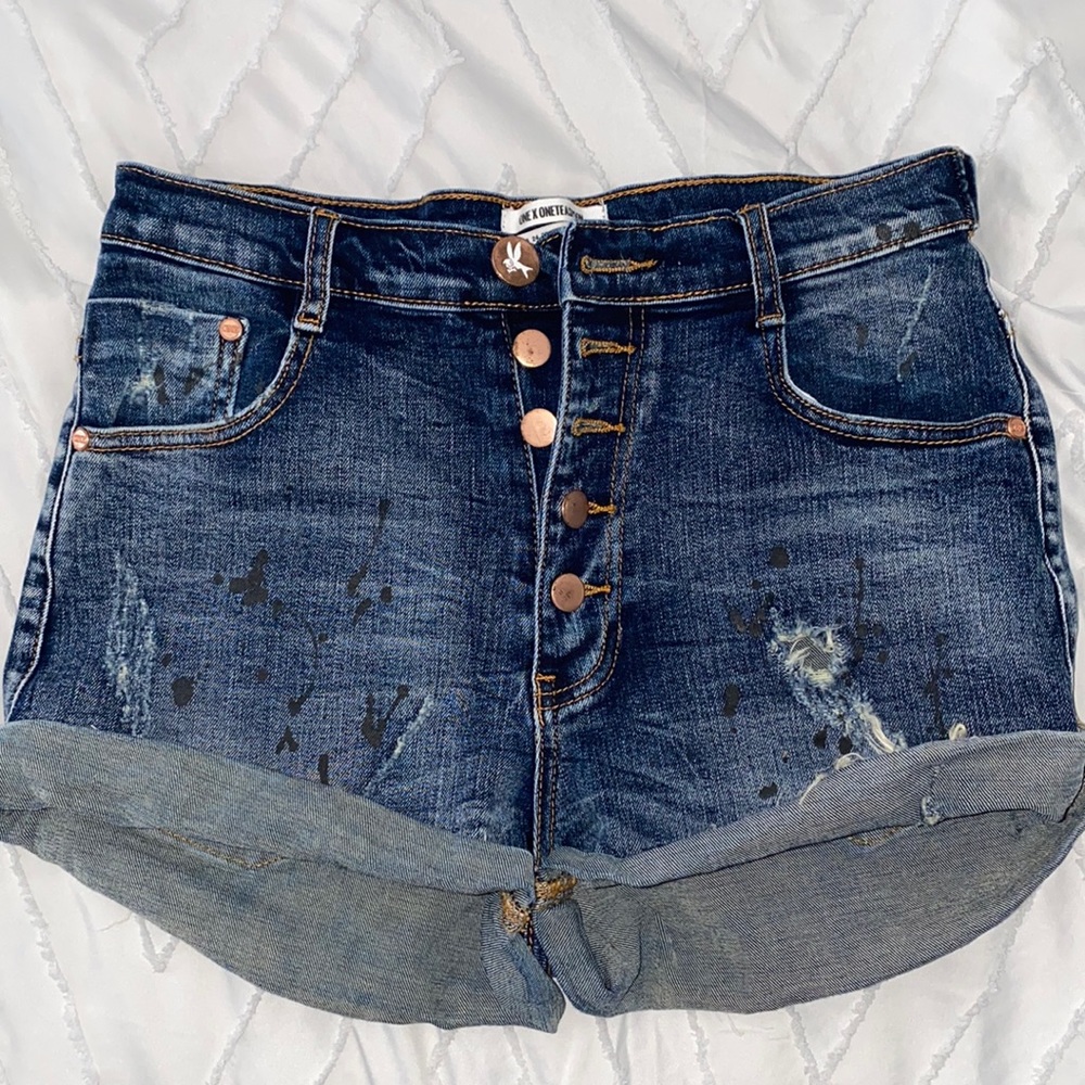 One X Oneteaspoon shorts . Stretchy!